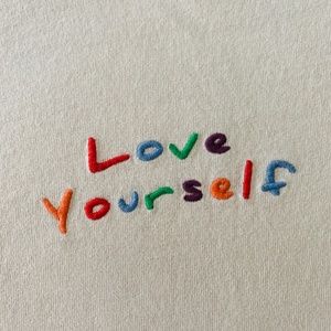 Love Yourself Embroidered Shirt